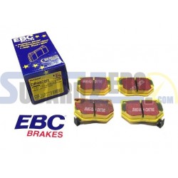 Pastillas de freno traseras EBC amarillas - Impreza turbo 98-00, WRX 01-14, Nissan...