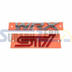 Emblema porton trasero WRX STI OEM - Impreza STI sedan 2010-14