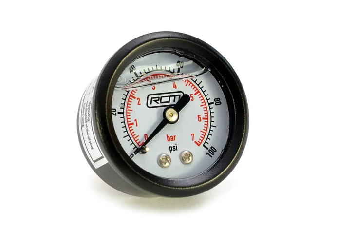 Medidores presión de gasolina.